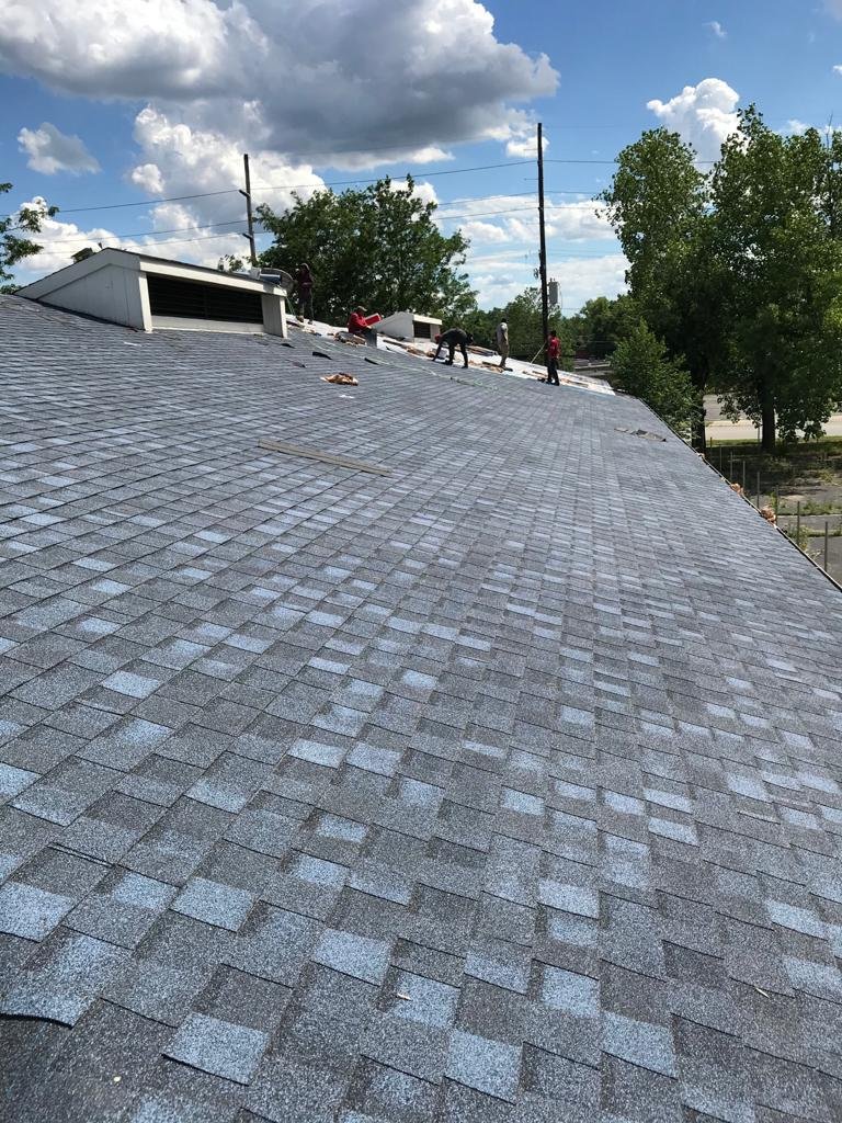 Roofing work by RJ Painting and Remodeling Services